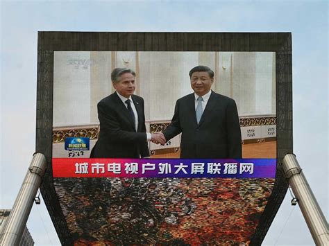 Blinken calls Beijing talks "candid" and says they must continue : NPR