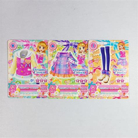 Jual Kartu Aikatsu Jepang Promotion Set Akari Ozora Dreamy Crown Coord