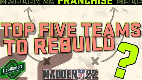 Top 5 Best Teams To Rebuild With In Madden 22 Franchise Mode Tips4Gamers