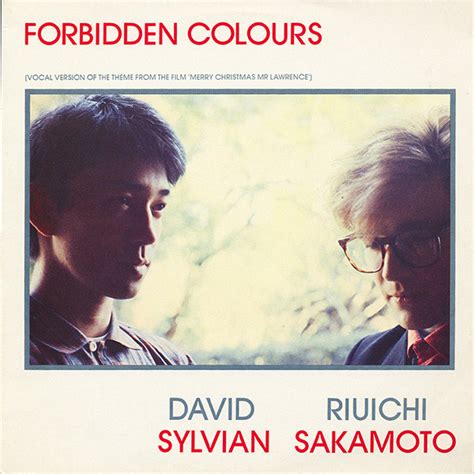 David Sylvian Ryuichi Sakamoto Forbidden Colours Virgin Vs