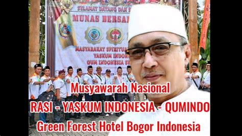 Munas Rasi Yaskum Indonesia Qumindo Hotel Green Forest Bogor