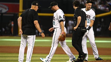 D Backs Merrill Kelly Ks 12 Rockies In Win Exits With Cramp