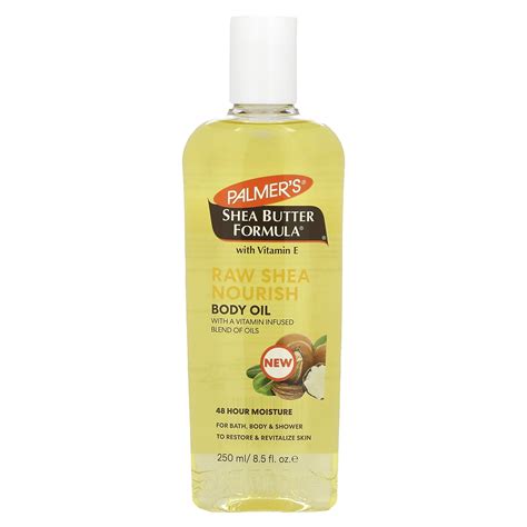 Palmer S Shea Butter Formula With Vitamin E Raw Shea Nourish Body Oil