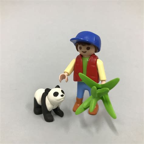 Playmobil Set 0000 ger Nüremberg Toy Fair Give away Child with Panda