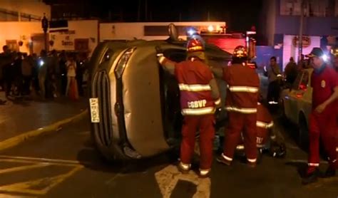 Surco Conductor En Aparente Estado De Ebriedad