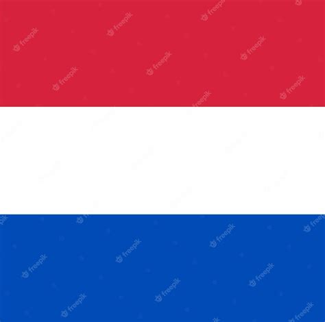 Premium Vector | Netherlands flag colors background netherlands flag