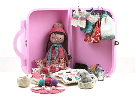 Valise Ensemble Izy Poupée Amigurumi Au Crochet Avec Etsy