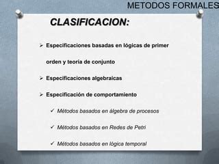 Metodos Formales Mareli Ppt Descarga Gratuita