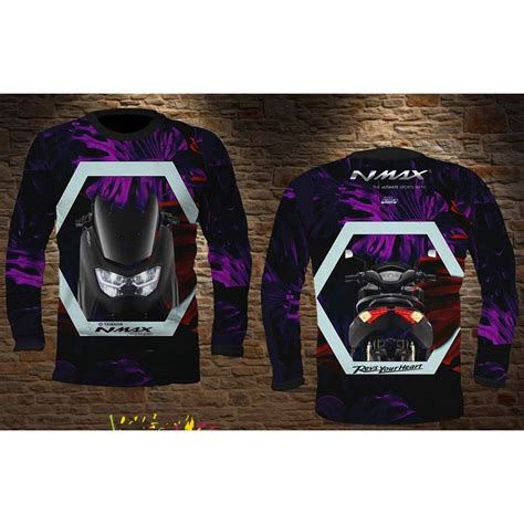 AEROX NMAX Full Sublimation Longsleeve 3D Printed Long Sleeved