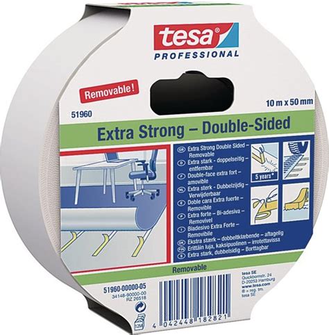 Tesa Extra Sterke Vloerbedekkingstape 25 M X 38 Mm Transparant Bol