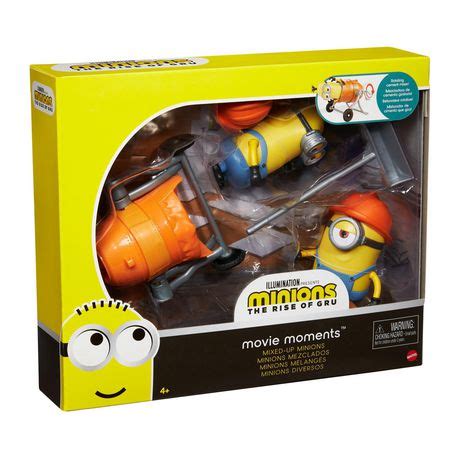 Minions The Rise Of Gru Movie Moments Mixed Up Minions Action Figure