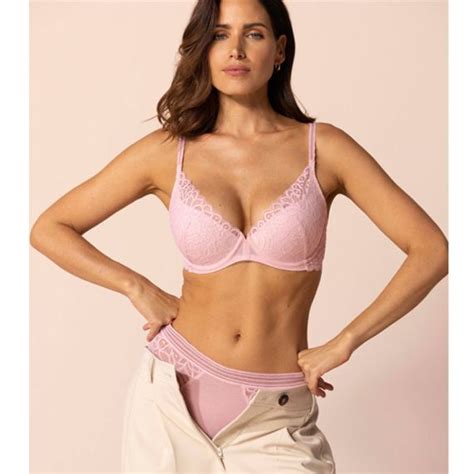 Wacoal Raffine Push Up Bh Silver Pink Annadiva