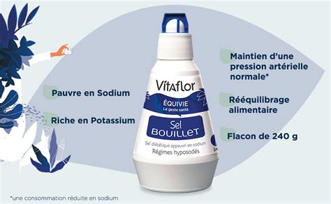 Sel Bouillet 240gr Sel Diététique Pour Assaisonner Les Aliments Dans Les Régimes Hyposodés S