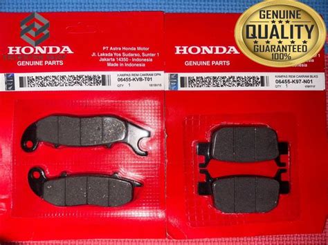 Honda Pcx Adv Break Pad System Set Lazada Ph