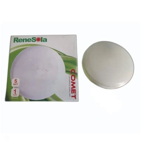 Renesola 5W LED Surface Downlight Cool White At Rs 90 Piece In Mumbai