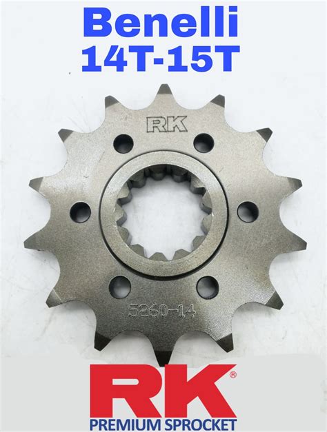 Rk Front Sprocket Depan Benelli Tnt T T Tnt Leoncino