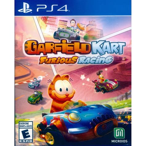 加菲貓卡丁車瘋狂競速 Garfield Kart Furious Racing PS4 英文美版 PS4 運動 競速 音樂