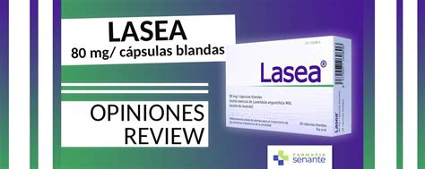 Lasea Ansiedad Opiniones Lasea Para Que Sirve