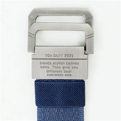 Rhodey Craftman Tali Ikat Pinggang Pria Canvas Buckle Belt B