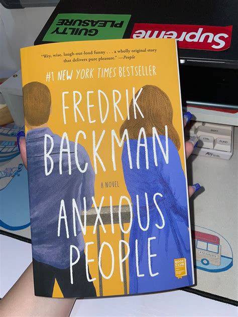 Anxious People Fredrik Backman Hobbies Toys Books Magazines