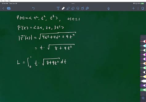 Solved Find The Length Of The Curve 𝐫 T 2𝐢 T 2𝐣 T 3𝐤 From T 0 To T 1