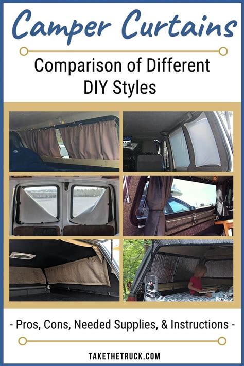 The Complete Guide To Diy Camper Curtains And Window Covers Artofit