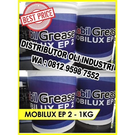 Jual Mobilux Ep Lithium Grease Kg Shopee Indonesia