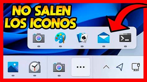 No Aparecen Los Iconos En La Barra De Tareas Windows Youtube