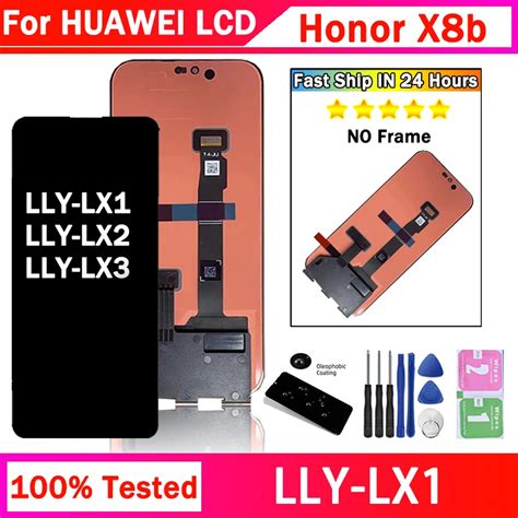 LLY LX1 LLY LX2 LLY LX3 Premium Lcd For Huawei Honor X8b Display Touch