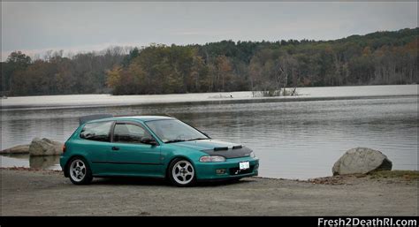 Fresh2deathri Presents Fresh Aztec Green 94 Civic Cx Honda Tech