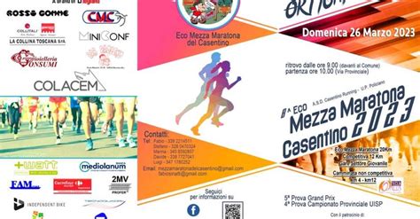 U P Policiano Arezzo Atletica Mezza Maratona Del Casentino