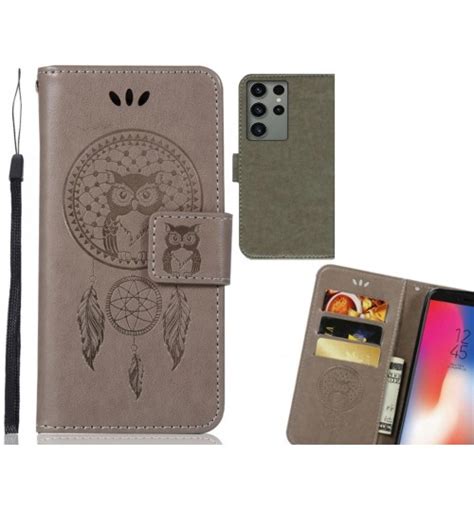 Samsung Galaxy S23 Ultra Case Embossed Wallet Case Owl Online At Geek Store Nz Nz