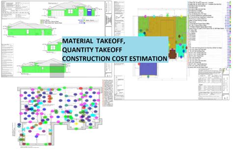 Do Material Take Off Quantity Takeoff And Construction Estimate By