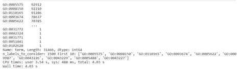 Cafa Protein Function Prediction