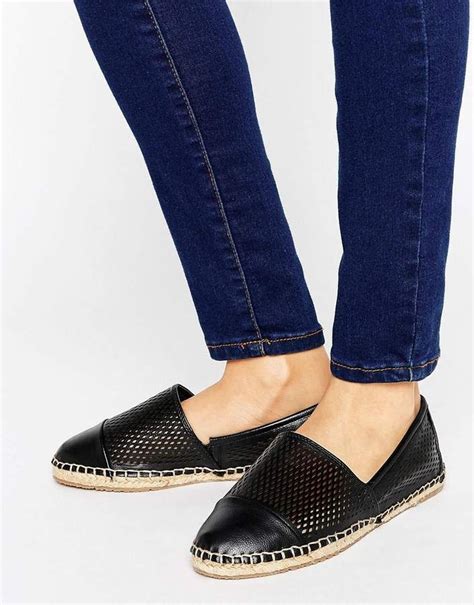 Aldo Espadrilles Black Leather Espadrilles Leather Espadrilles Espadrilles