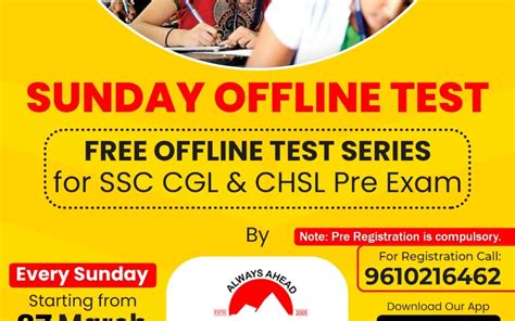 Free Mock Test Series SSC CGL CHSL OFFLINE In Jaipur Paramount