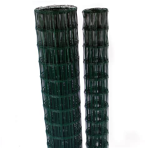 Pvc Coated Galvanised Wire Mesh Fencing In Green