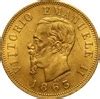 10 Lires Victor Emmanuel II Italie Numista