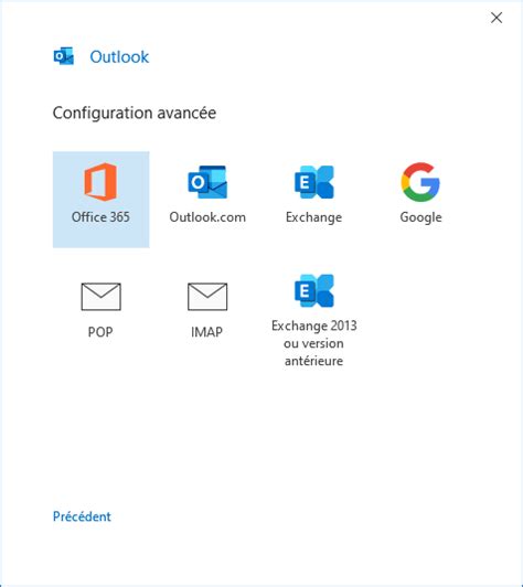 Tape Par Etape Configuration D Un Compte De Messagerie Avec Outlook