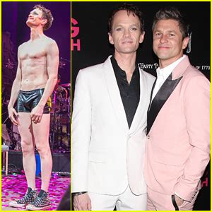 Neil Patrick Harris Gets Support From Partner David Burtka At Opening