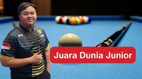 Awalnya Tidak Meyakinkan Derin Asaku Sitorus Jadi Juara Biliar World