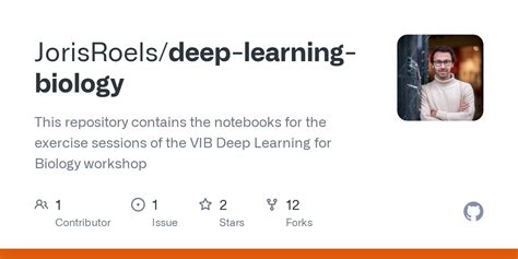 Github Jorisroelsdeep Learning Biology This Repository Contains The