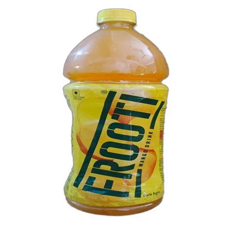 yellow  parle agro frooti mango drink packaging type bottle