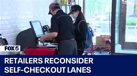 Retailers Reconsider Self Checkout Lanes YouTube