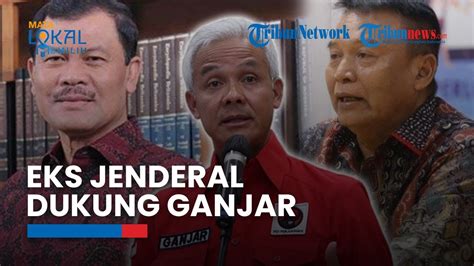 Ganjar Didukung Penuh 10 Eks Jenderal TNI Ada Laksdya Agus Setiaji