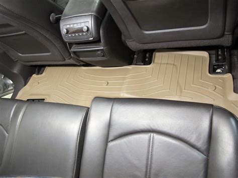 WeatherTech 2nd Row Rear Auto Floor Mat - Tan WeatherTech Floor Mats WT451112