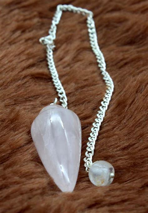 Buy Online #1 Rose Quartz Pendulum @ Best Price