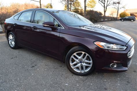 2013 Ford Fusion Se Sedan 4 Door 16lturboecoboostleather17 Alloyscamera 3fa6p0hr0dr251900