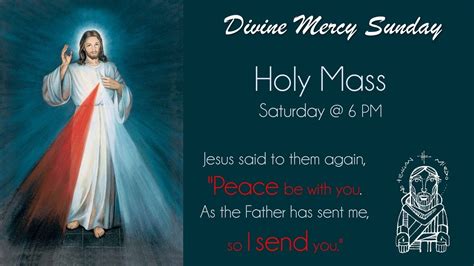 Divine Mercy Sunday Mass Youtube