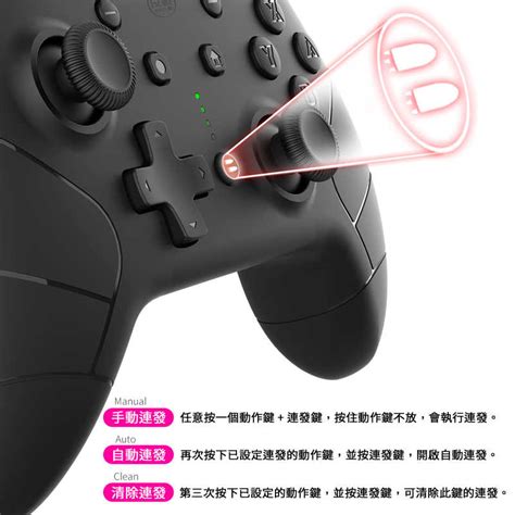 現貨 良值 Switch Pro 四代 喚醒搖桿 震動 連發 體感 Ns 遊戲手把 手柄 控制器 老爺子 老爺子master1965